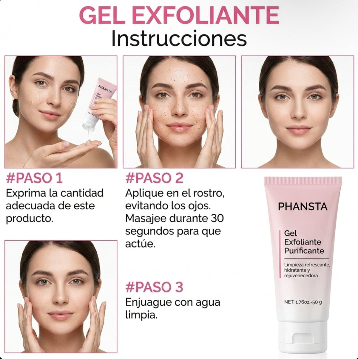 Gel Exfoliante Purificador Facial