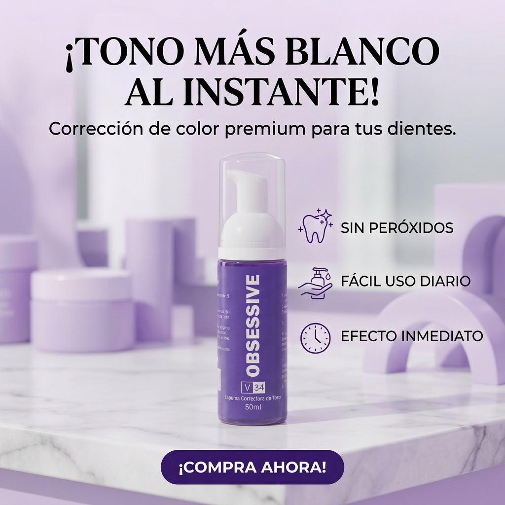 Pasta Dental Blanqueadora Obsessive