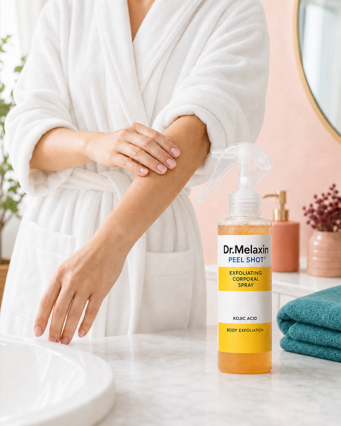 Rutina corporal despues de la ducha con Dr.Melaxin